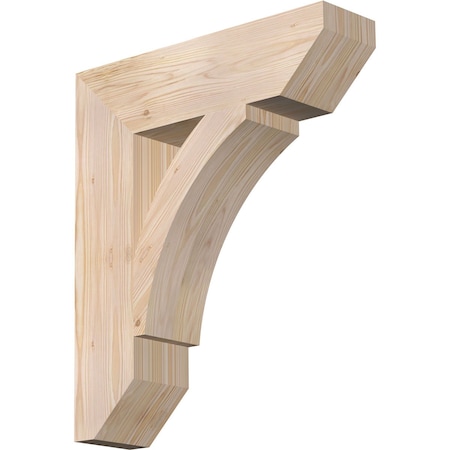 Thorton Slat Smooth Bracket, Douglas Fir, 5 1/2W X 22D X 26H